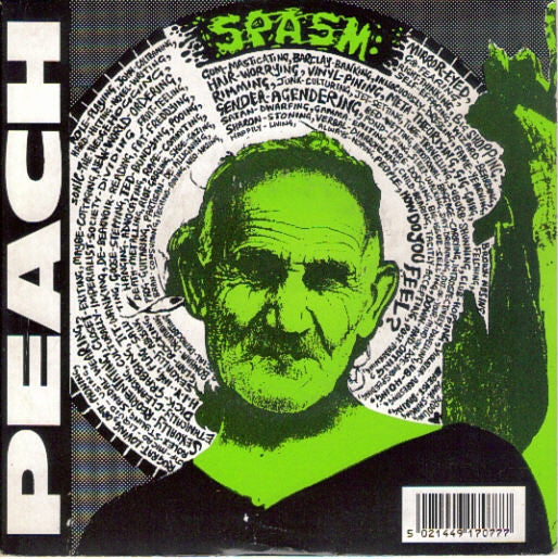 Peach (7) : Spasm / Catfood (7", Single)