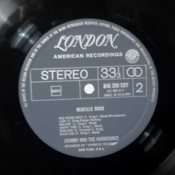 Johnny And The Hurricanes : Reveille Rock (LP, Comp)