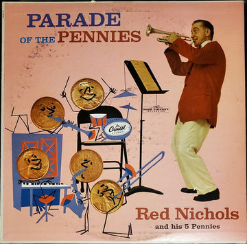 Red Nichols And His Five Pennies : Parade Of The Pennies (LP, Album, Mono)