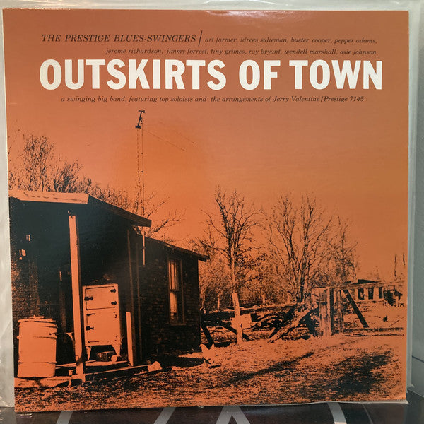 The Prestige Blues-Swingers : Outskirts Of Town (LP, Album, Ltd, RE, KC )