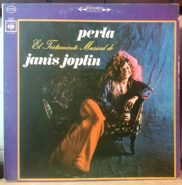 Janis Joplin : Perla El Testamento Musical De Janis Joplin (LP, Album, RE)