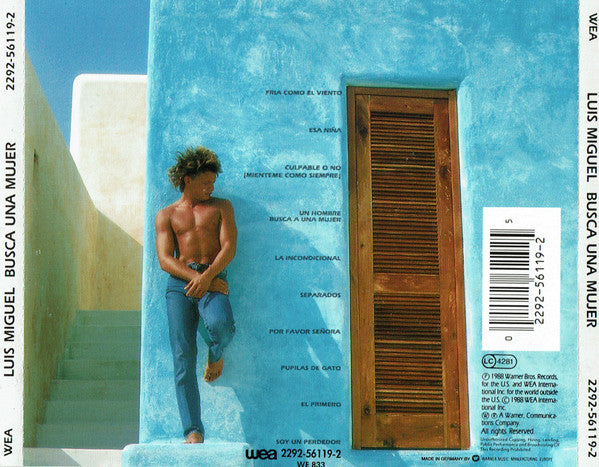 Luis Miguel : Busca Una Mujer (CD, Album, RE)