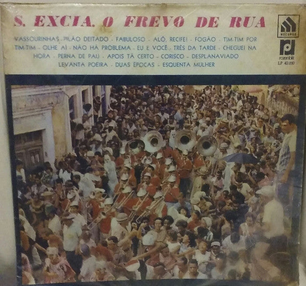 Banda Municipal Do Recife : S. Excia. O Frevo De Rua (LP, Album)