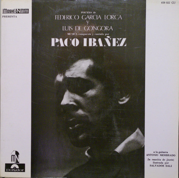 Paco Ibañez : Poemas De Federico Garcia Lorca Y Luis De Gongora (LP, Album, RE, Gat)