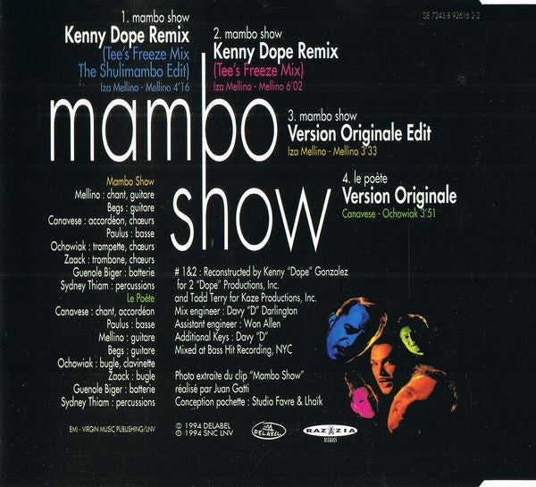 Les Negresses Vertes : Mambo Show (CD, Maxi)