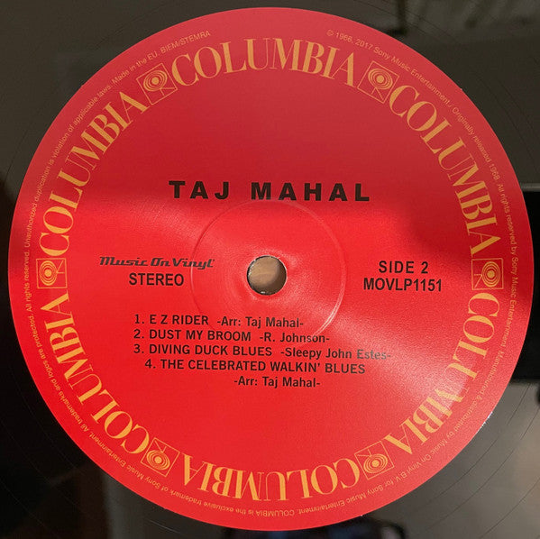 Taj Mahal : Taj Mahal (LP, Album, RE, 180)