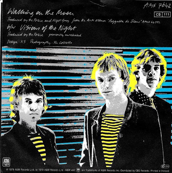 The Police : Walking On The Moon (7", Single)