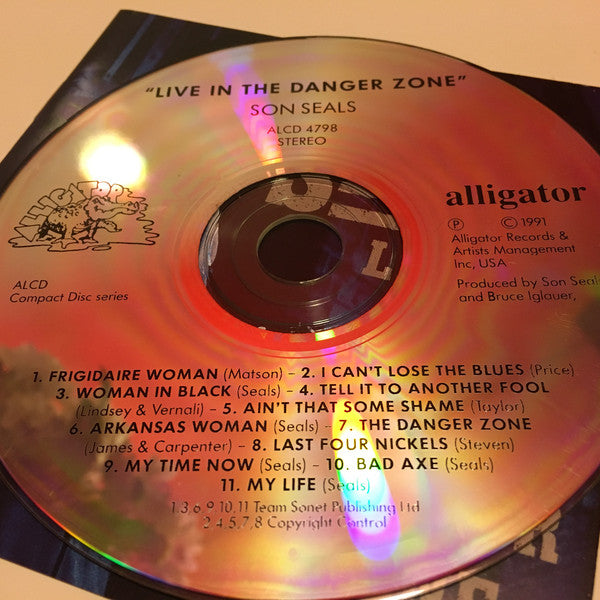 Son Seals : Living In The Danger Zone (CD, Album)