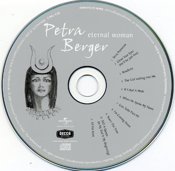 Petra Berger : Eternal Woman (CD, Album)