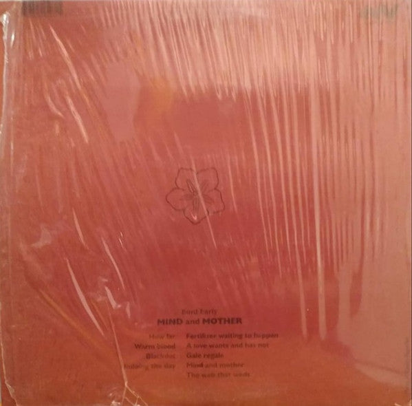 Burd Early : Mind And Mother (LP, Album)