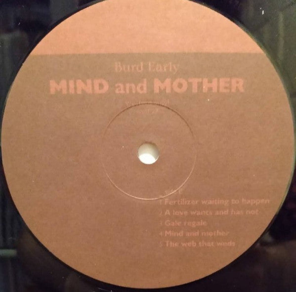 Burd Early : Mind And Mother (LP, Album)