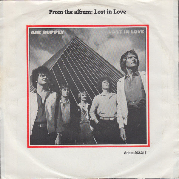 Air Supply : All Out Of Love (7", Single)