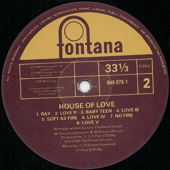 The House Of Love : A Spy In The House Of Love (LP, Comp)