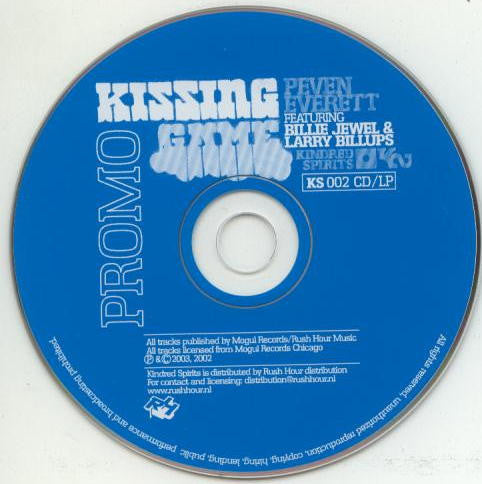 Peven Everett Featuring Billie Jewel* & Larry Billups : Kissing Game (CD, Album, Promo, Car)