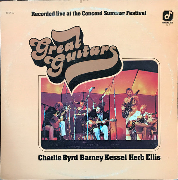 Great Guitars* - Charlie Byrd - Barney Kessel - Herb Ellis : Great Guitars (LP, Album)