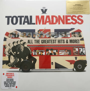 Madness : Total Madness (2xLP, Comp, Ltd, Num, RE, RP, Red)