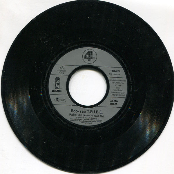 Boo-Yaa T.R.I.B.E. : Psyko Funk (7", Single)