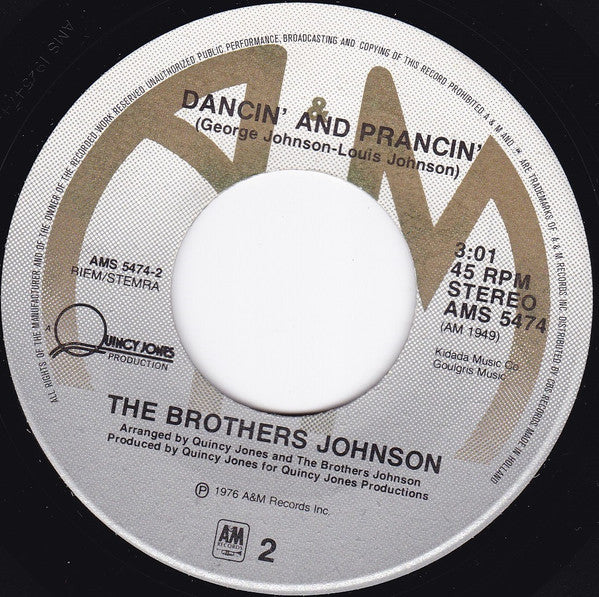 Brothers Johnson : Strawberry Letter #23 (7", Single)