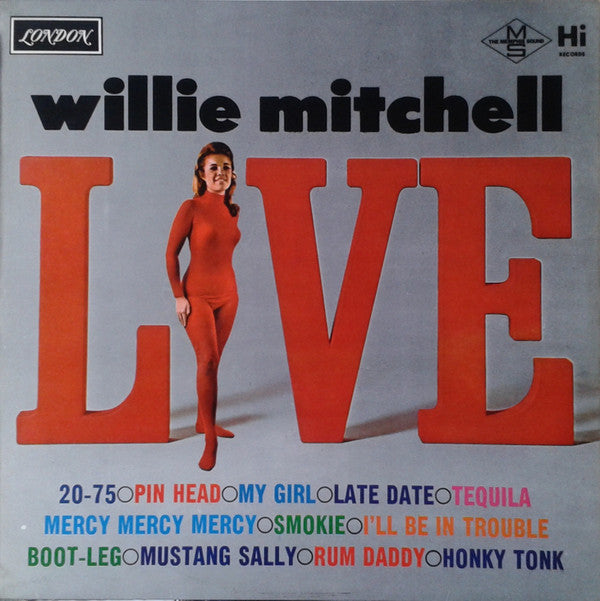 Willie Mitchell : Willie Mitchell Live (LP, Album)