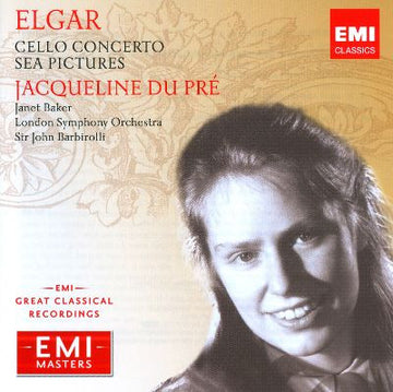 Sir Edward Elgar, Jacqueline Du Pré, Janet Baker, London Symphony Orchestra, Sir John Barbirolli : Cello Concerto / Sea Pictures (CD, Enh, RE, RM)