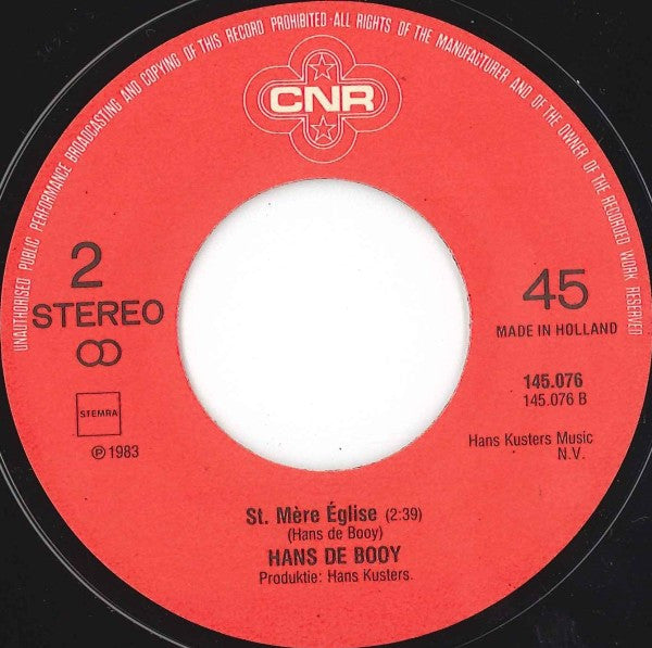 Hans De Booy : Thuis Ben (7", Single)