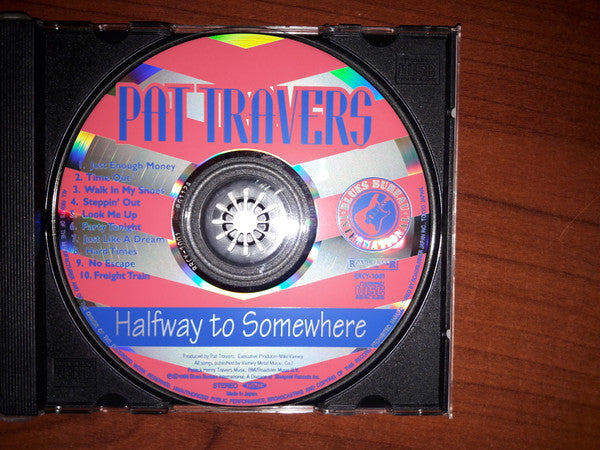 Pat Travers :  Halfway To Somewhere (CD, Album)
