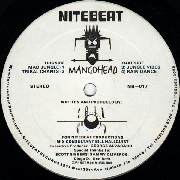 Mangohead : Mad Jungle (12")