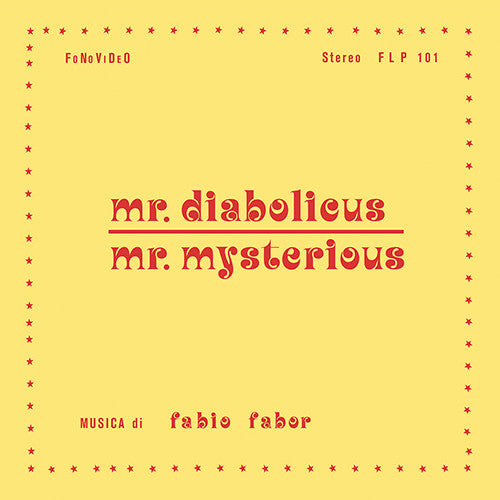 Fabio Fabor : Mr. Diabolicus - Mr. Mysterious (LP, Album, RE + CD, Album, RE)