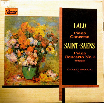 Édouard Lalo, Camille Saint-Saëns, Orazio Frugoni : Piano Concerto / Piano Concerto No. 5  "The Egyptian" (LP)