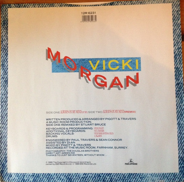 Vicki Morgan : Always On My Mind (12")