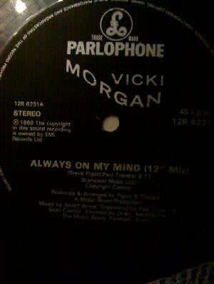 Vicki Morgan : Always On My Mind (12")