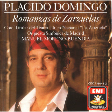 Placido Domingo : Romanzas De Zarzuelas (CD, Comp)