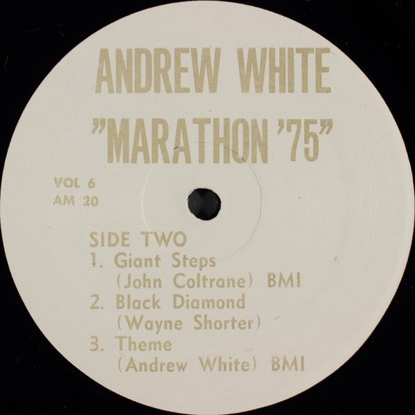 Andrew White : Marathon '75 Vol. 6 (LP)