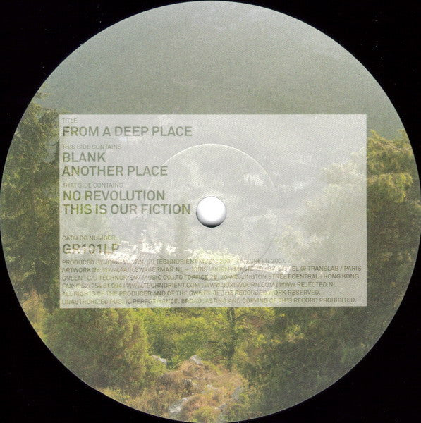 Joris Voorn : From A Deep Place (3x12", Album, Ltd)