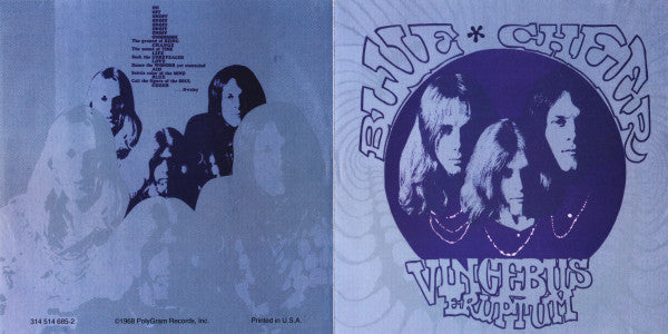 Blue Cheer : Vincebus Eruptum (CD, Album, RE)