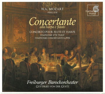 Freiburger Barockorchester - Wolfgang Amadeus Mozart : "Concertante" Paris 1778 - Concerto Pour Flute Et Harpe (CD, Album, Dig)