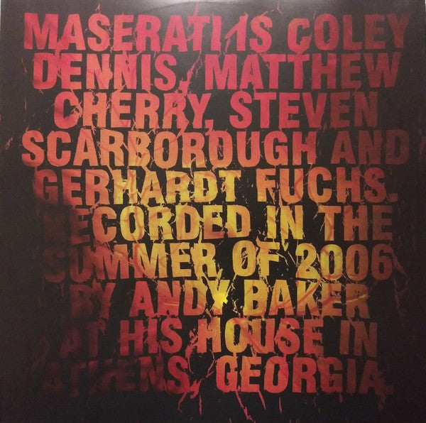 Maserati : Inventions For The New Season (LP, Red + LP, Whi + Album)