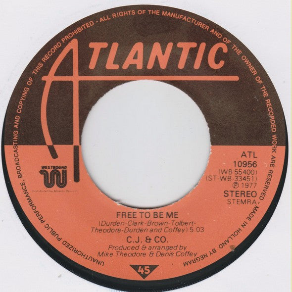 C.J. & Co.* : Devil's Gun (7", Single)