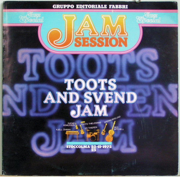 Toots Thielemans & Svend Asmussen : Toots And Svend Jam (LP, Album, RE, Non)