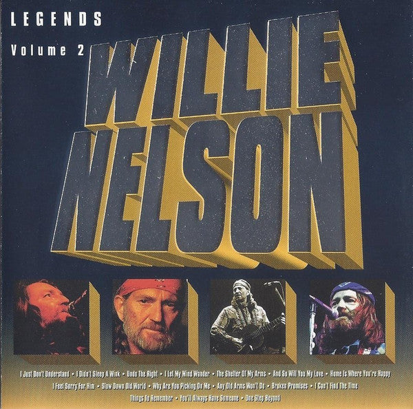 Willie Nelson : Legends Volume 2 (CD, Comp)