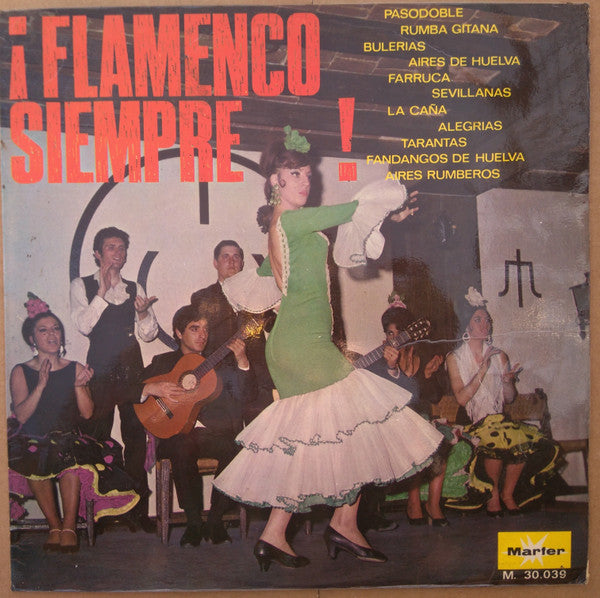 Various : ¡Flamenco Siempre! (LP, Album, Comp)