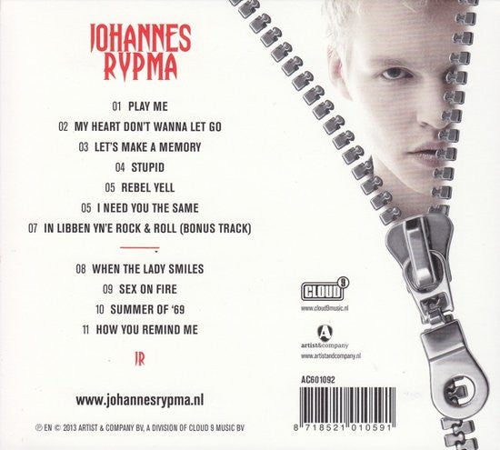 Johannes Rypma : Play Me (CD, Album)