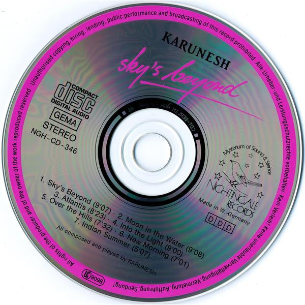Karunesh : Sky's Beyond (CD, Album)