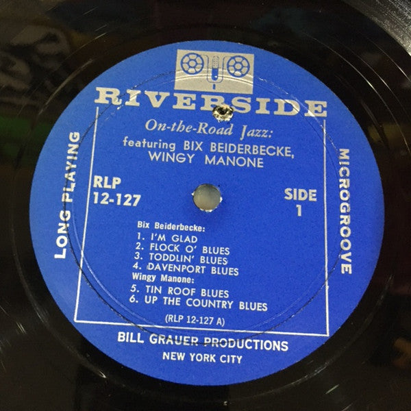 Bix Beiderbecke, Wingy Manone, Muggsy Spanier : On-the-Road Jazz (LP, Comp)