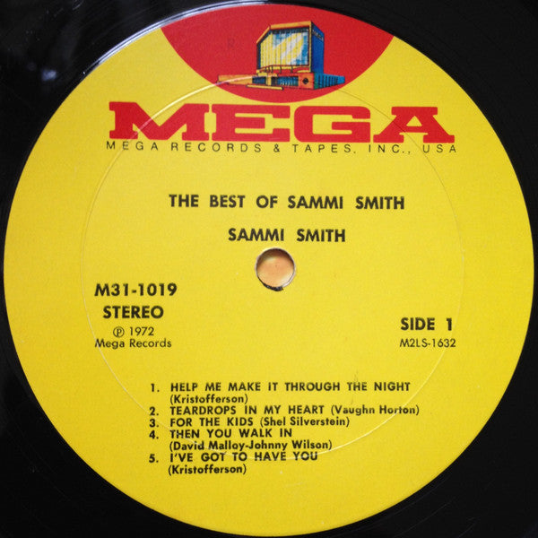 Sammi Smith : The Best Of Sammi Smith (LP, Comp)