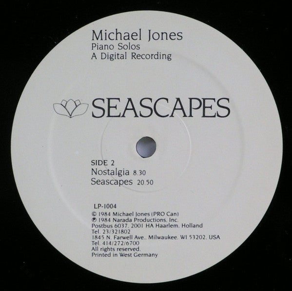 Michael Jones : Seascapes (LP, Album)