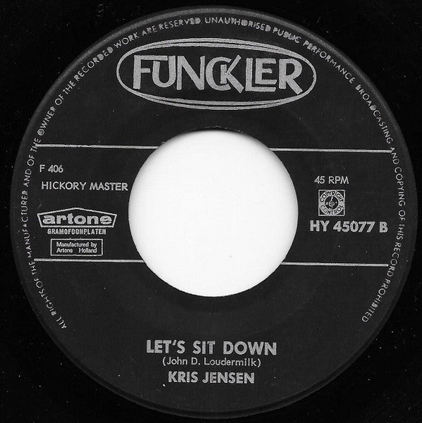 Kris Jensen : Torture (7", Single)