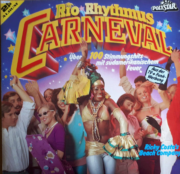Ricky Costa's Beach Company : Rio Rhythmus Carneval  (2xLP, Gat)