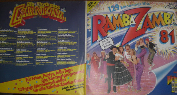 Ricky Costa's Beach Company : Rio Rhythmus Carneval  (2xLP, Gat)