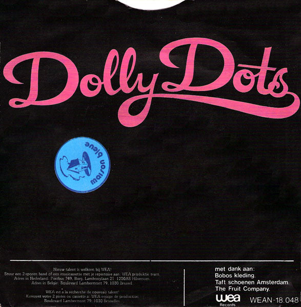 Dolly Dots : Tell It All About Boys (7", Single)